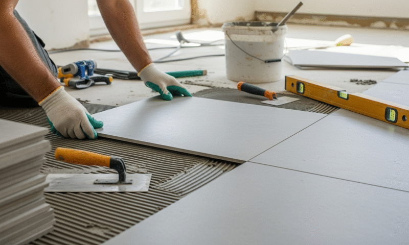 Carrelage en rénovation : comment garantir une pose impeccable ?