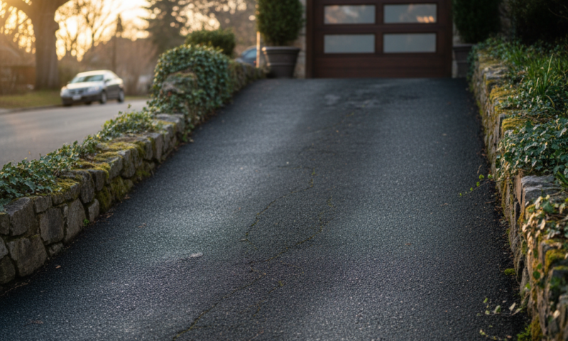 Calculer la pente de son allée de garage