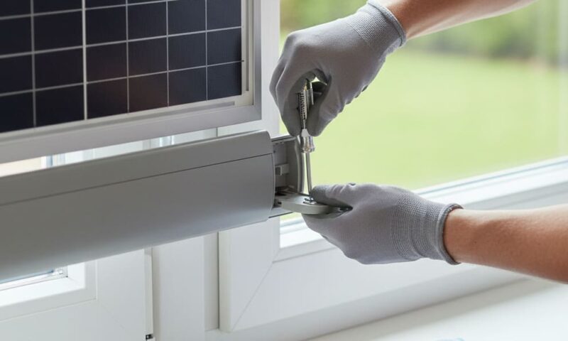 Changer la batterie intégrée d&rsquo;un volet solaire en 5 étapes