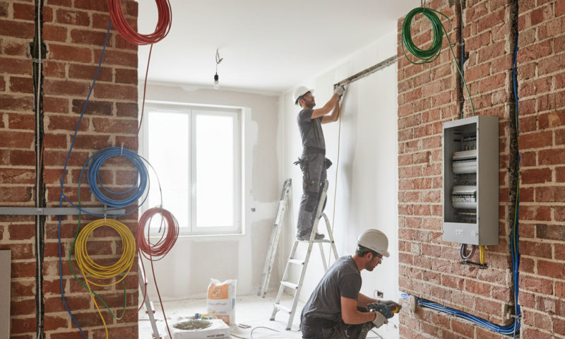 Durée moyenne d&rsquo;une rénovation électrique pour un T3