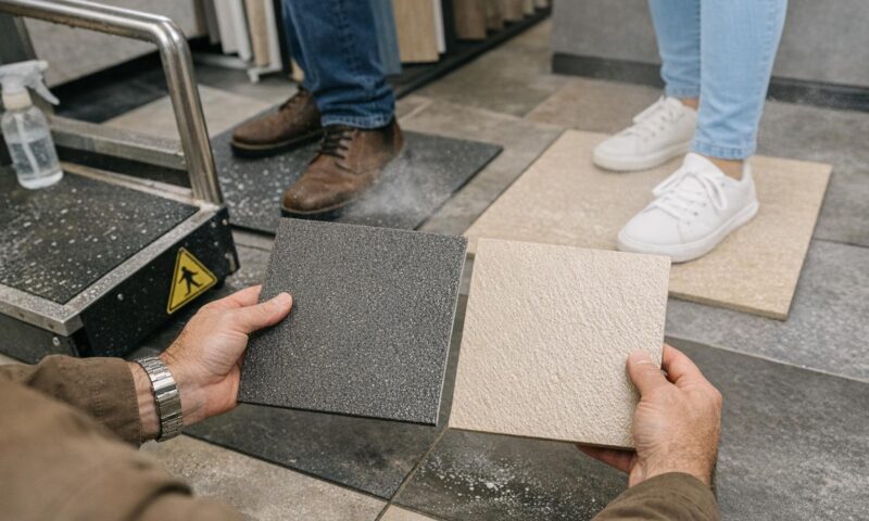 Carrelage R10 ou R11 : bien choisir son sol antidérapant