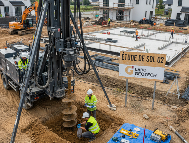 Étude de sol G2 : obligatoire ou fortement conseillée ?