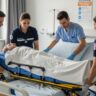 Brancardage et respect de la dignité du patient lors des transferts