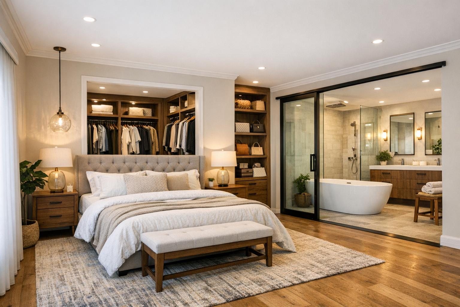 Transformer Une Chambre En Suite Parentale Avec Dressing Et Salle De Bain