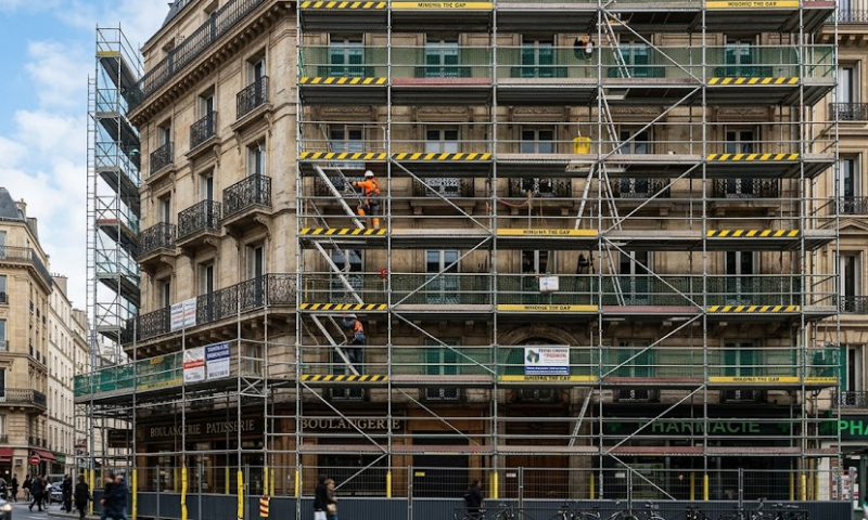 Ancrage façade : la clé de la stabilité de l&rsquo;échafaudage fixe