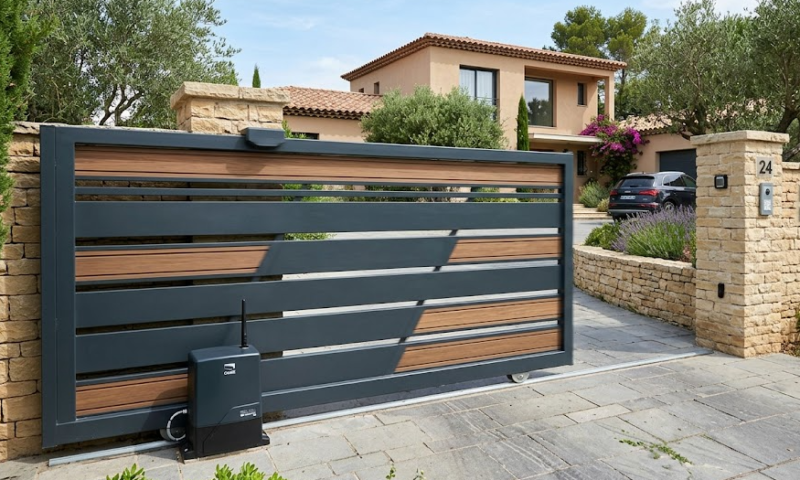 Motorisation de portail : Remplacer un vieux moteur enterré rouillé