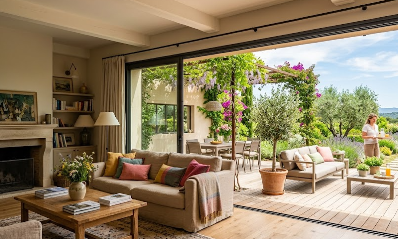 L&rsquo;architecture extérieure comme prolongement du salon : la tendance In & Out