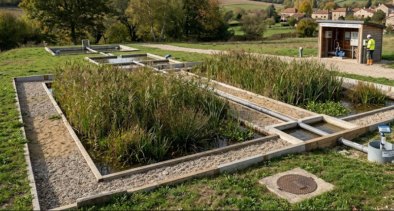 Assainissement non collectif : Étanchéité cuve béton pour éviter pollution sol