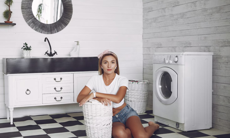 L&rsquo;art de combiner design et fonctionnalité pour sa buanderie de salle de bain